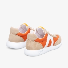 Camper Driftie Sneakers Orange / Beige - Kids Singapore BCOGRT-622